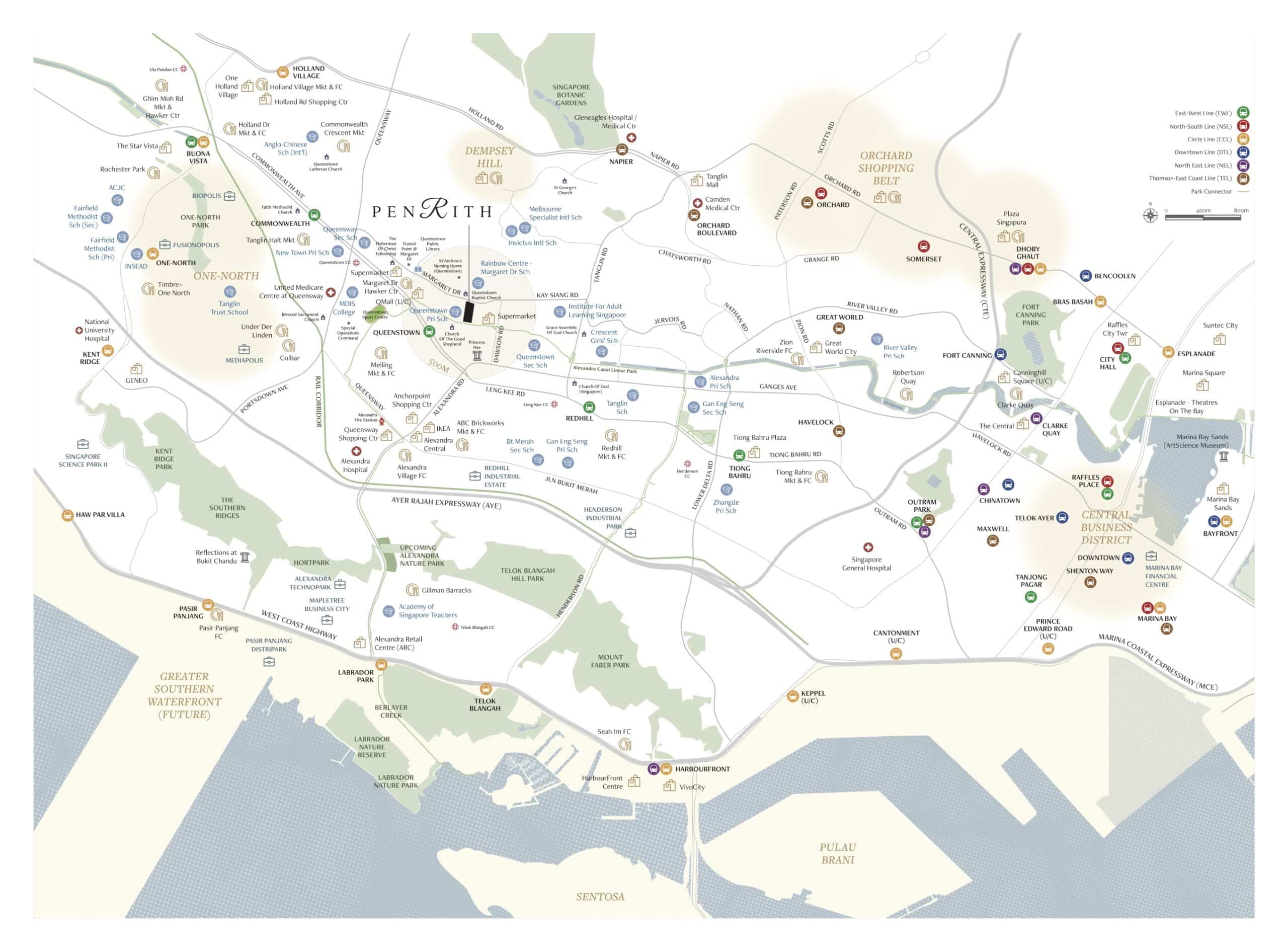 Penrith Condo Location Map